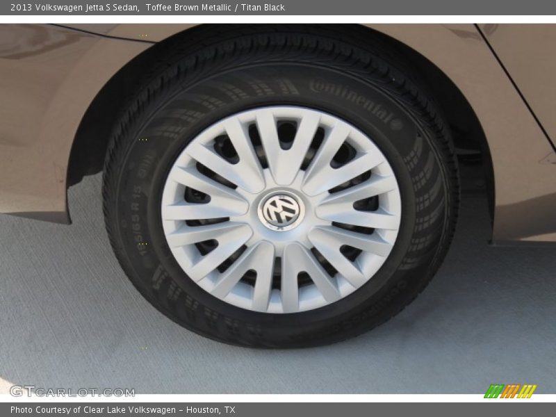 Toffee Brown Metallic / Titan Black 2013 Volkswagen Jetta S Sedan