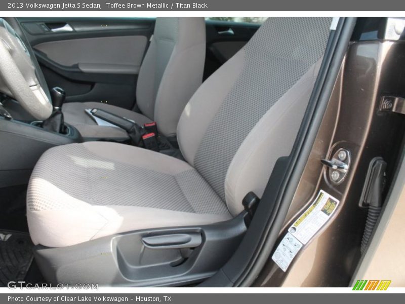 Toffee Brown Metallic / Titan Black 2013 Volkswagen Jetta S Sedan
