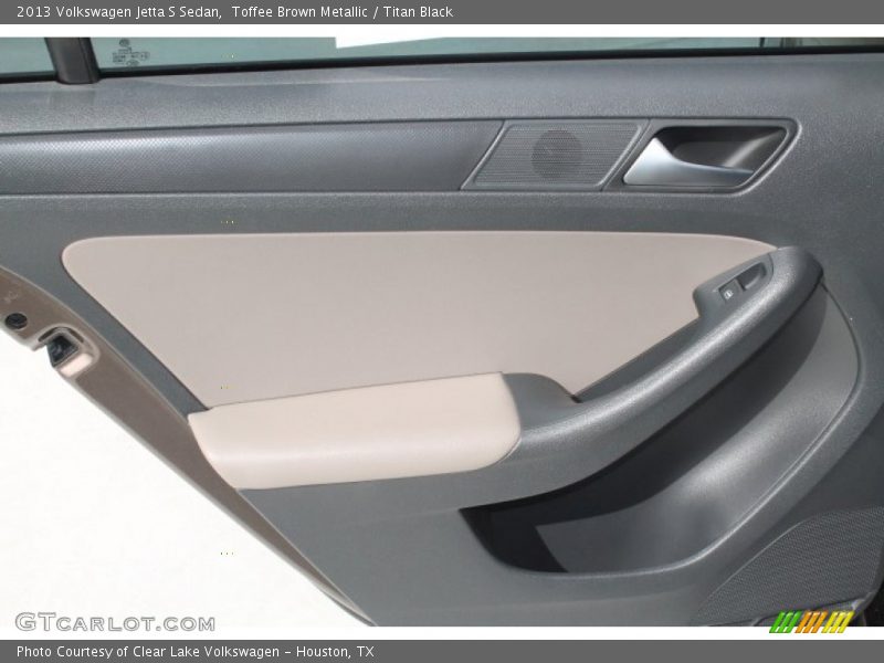 Toffee Brown Metallic / Titan Black 2013 Volkswagen Jetta S Sedan