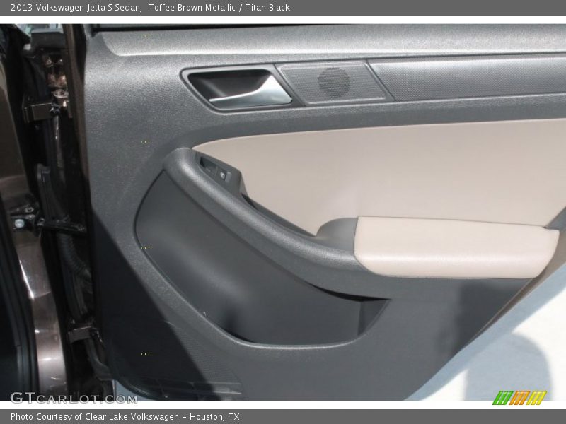 Toffee Brown Metallic / Titan Black 2013 Volkswagen Jetta S Sedan