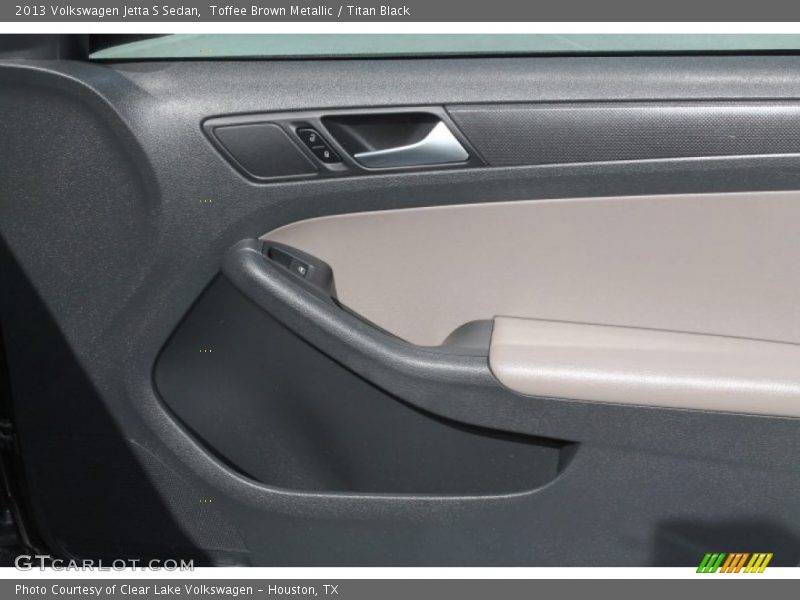 Toffee Brown Metallic / Titan Black 2013 Volkswagen Jetta S Sedan