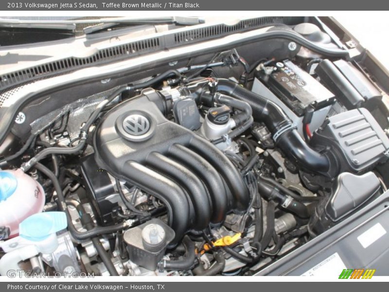 Toffee Brown Metallic / Titan Black 2013 Volkswagen Jetta S Sedan