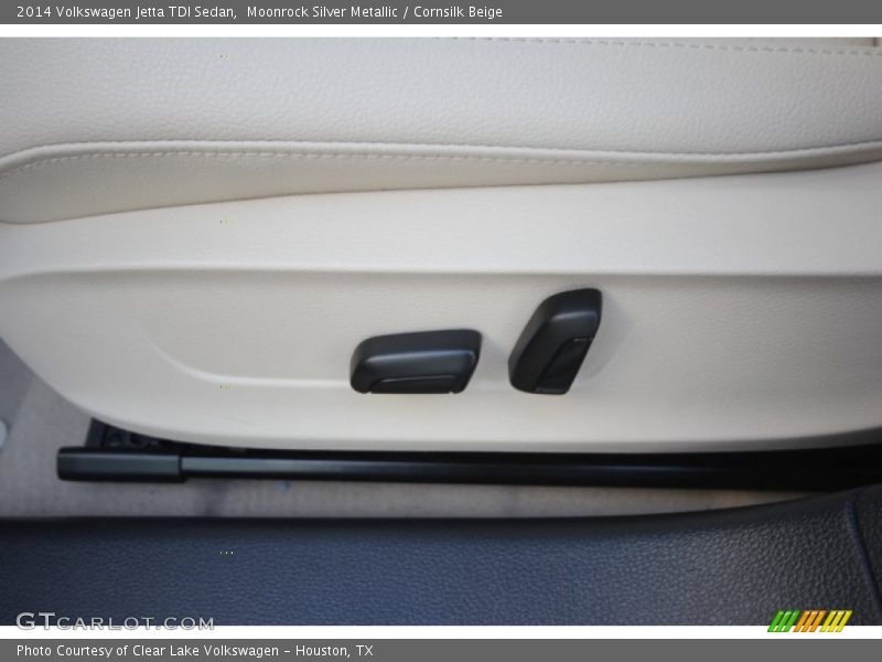Moonrock Silver Metallic / Cornsilk Beige 2014 Volkswagen Jetta TDI Sedan