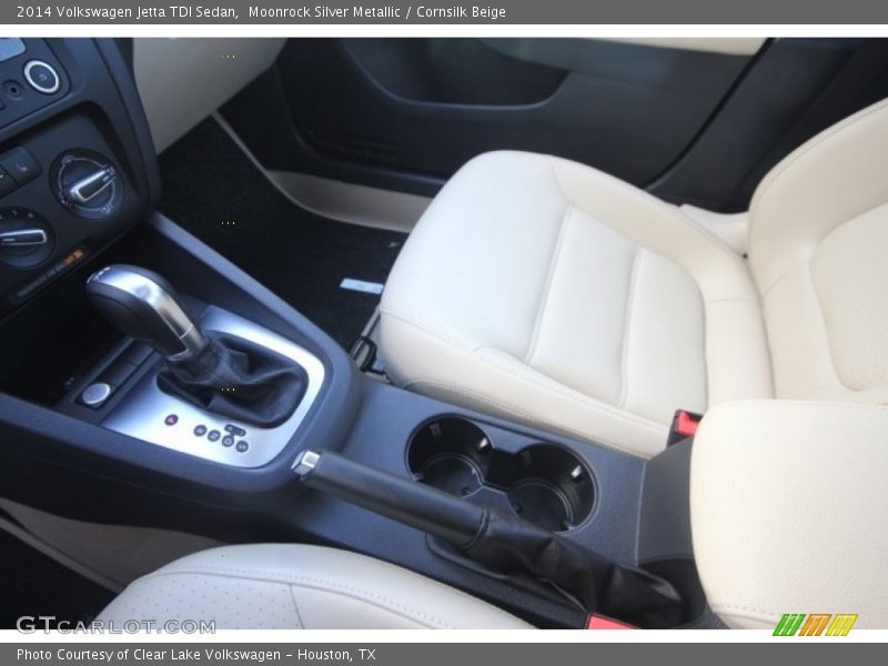 Moonrock Silver Metallic / Cornsilk Beige 2014 Volkswagen Jetta TDI Sedan