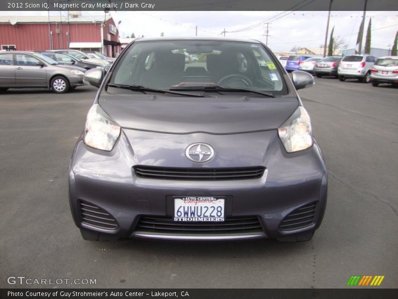Magnetic Gray Metallic / Dark Gray 2012 Scion iQ