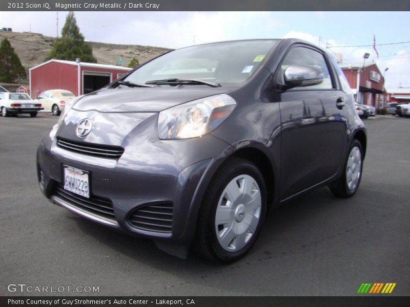 Magnetic Gray Metallic / Dark Gray 2012 Scion iQ