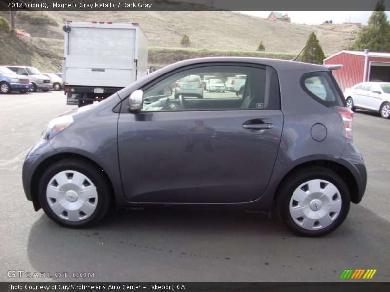 Magnetic Gray Metallic / Dark Gray 2012 Scion iQ