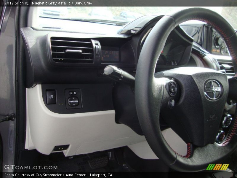 Magnetic Gray Metallic / Dark Gray 2012 Scion iQ