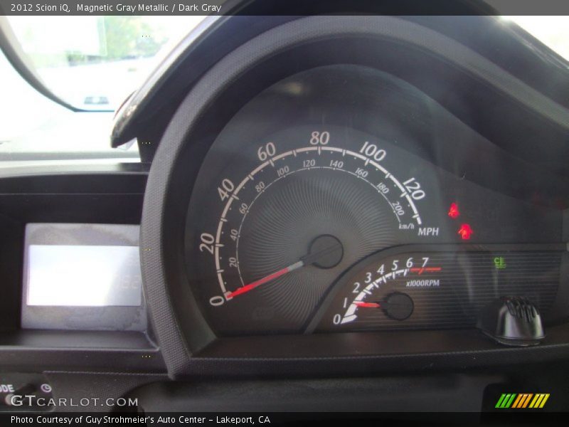 Magnetic Gray Metallic / Dark Gray 2012 Scion iQ