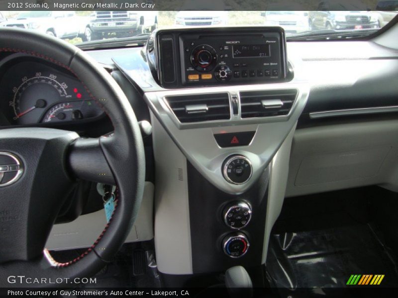 Magnetic Gray Metallic / Dark Gray 2012 Scion iQ