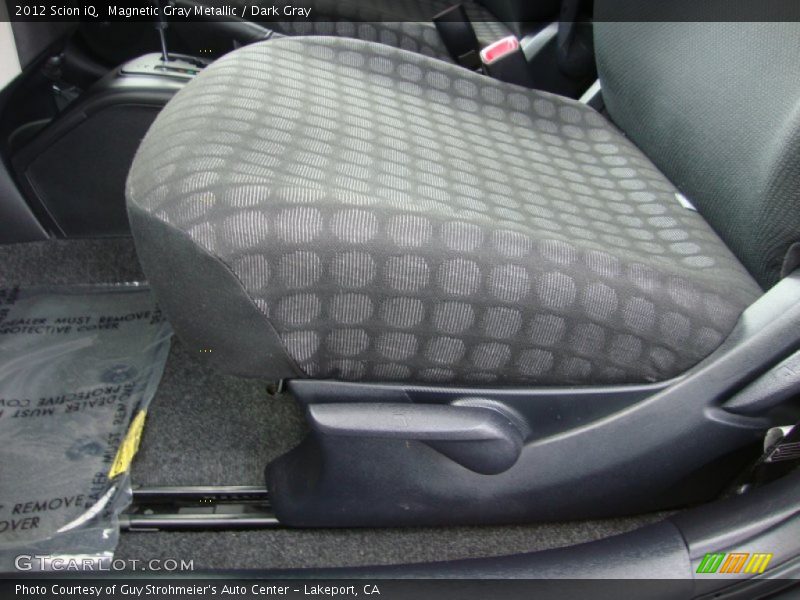 Magnetic Gray Metallic / Dark Gray 2012 Scion iQ