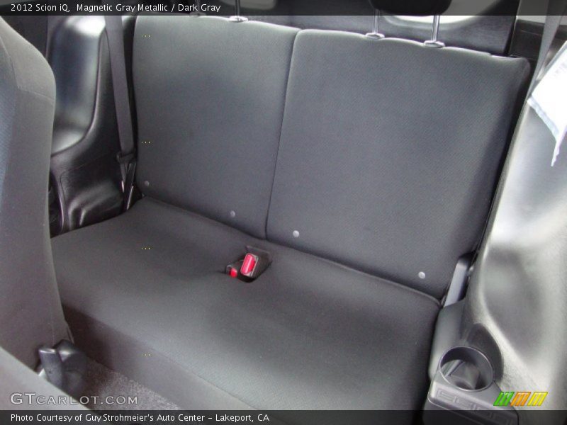 Magnetic Gray Metallic / Dark Gray 2012 Scion iQ