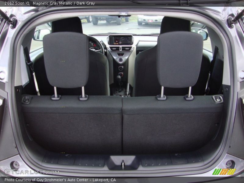 Magnetic Gray Metallic / Dark Gray 2012 Scion iQ
