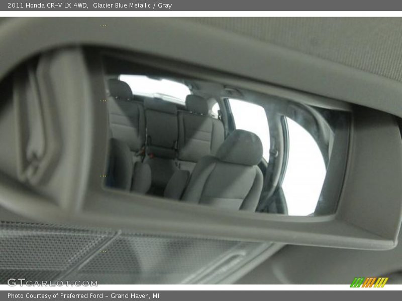 Glacier Blue Metallic / Gray 2011 Honda CR-V LX 4WD