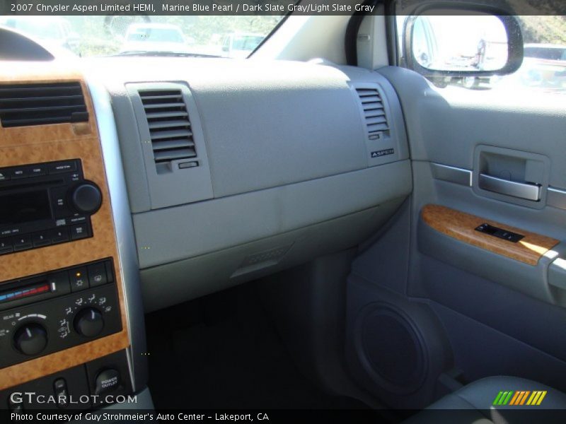 Marine Blue Pearl / Dark Slate Gray/Light Slate Gray 2007 Chrysler Aspen Limited HEMI