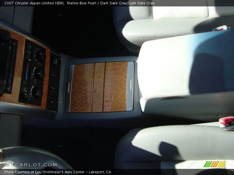 Marine Blue Pearl / Dark Slate Gray/Light Slate Gray 2007 Chrysler Aspen Limited HEMI