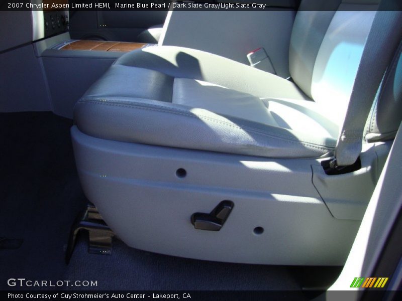 Marine Blue Pearl / Dark Slate Gray/Light Slate Gray 2007 Chrysler Aspen Limited HEMI