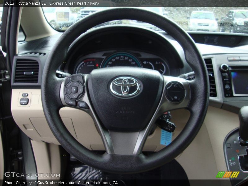  2013 Venza LE Steering Wheel