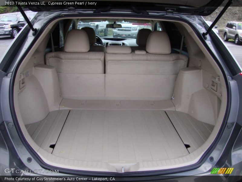  2013 Venza LE Trunk