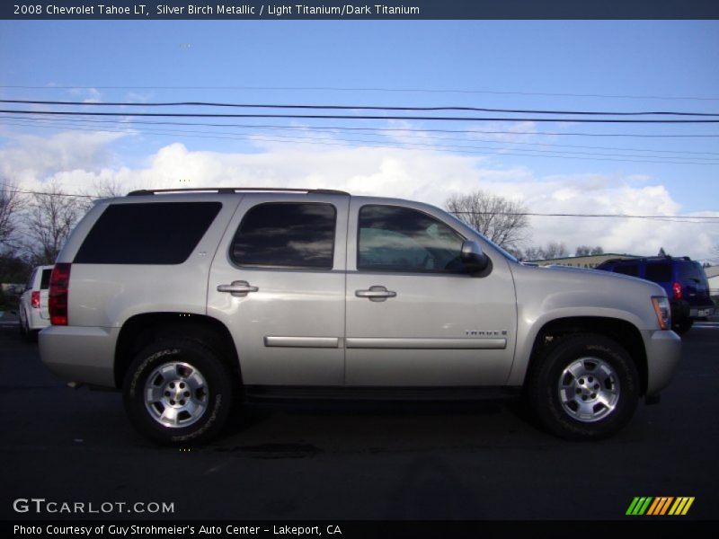 Silver Birch Metallic / Light Titanium/Dark Titanium 2008 Chevrolet Tahoe LT