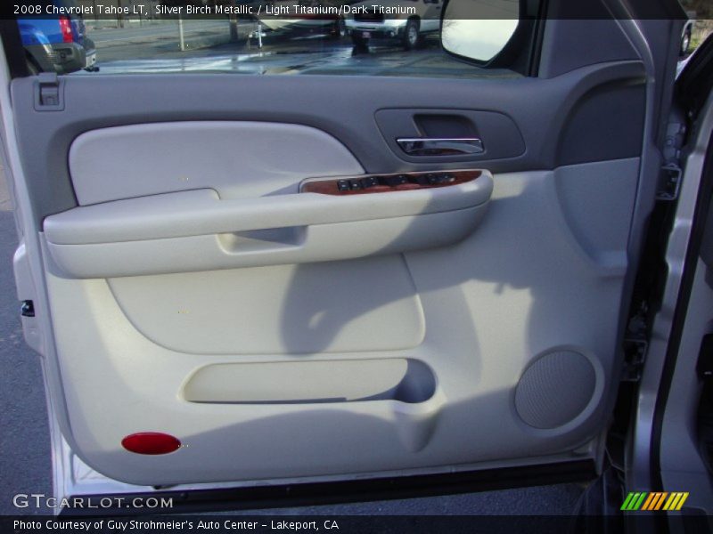 Silver Birch Metallic / Light Titanium/Dark Titanium 2008 Chevrolet Tahoe LT