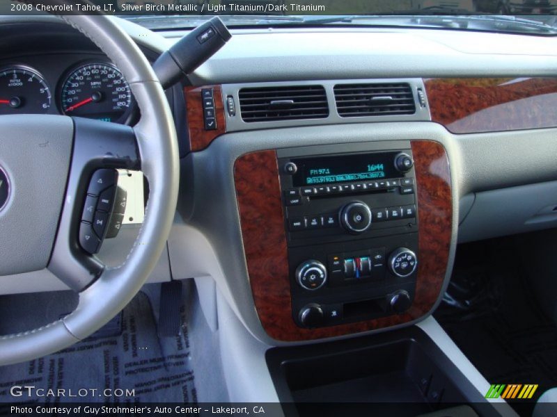 Silver Birch Metallic / Light Titanium/Dark Titanium 2008 Chevrolet Tahoe LT