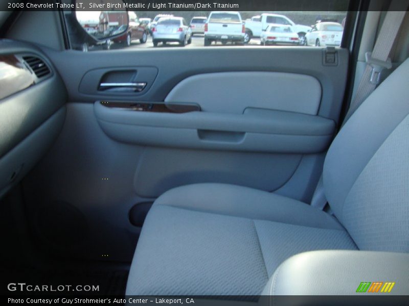 Silver Birch Metallic / Light Titanium/Dark Titanium 2008 Chevrolet Tahoe LT