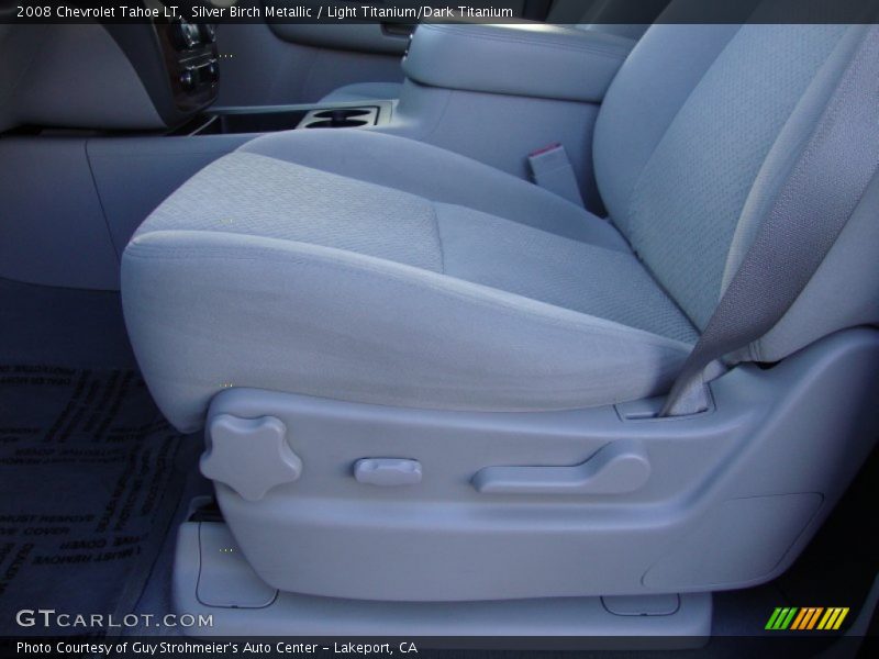 Silver Birch Metallic / Light Titanium/Dark Titanium 2008 Chevrolet Tahoe LT