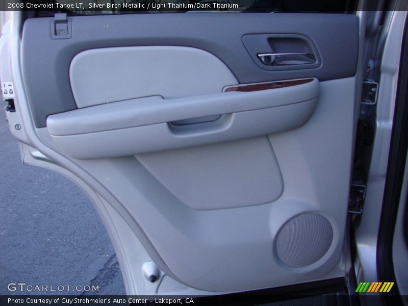 Silver Birch Metallic / Light Titanium/Dark Titanium 2008 Chevrolet Tahoe LT