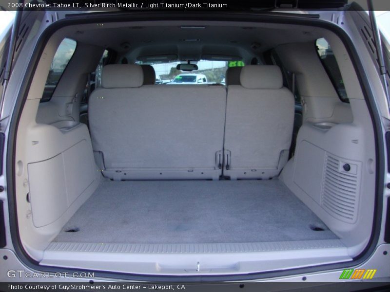 Silver Birch Metallic / Light Titanium/Dark Titanium 2008 Chevrolet Tahoe LT