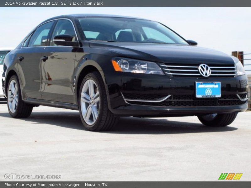 Black / Titan Black 2014 Volkswagen Passat 1.8T SE