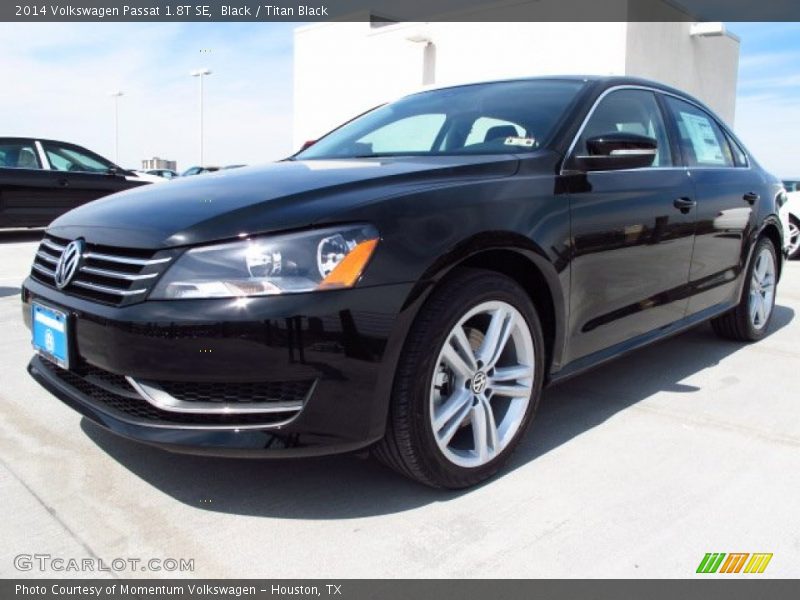 Black / Titan Black 2014 Volkswagen Passat 1.8T SE
