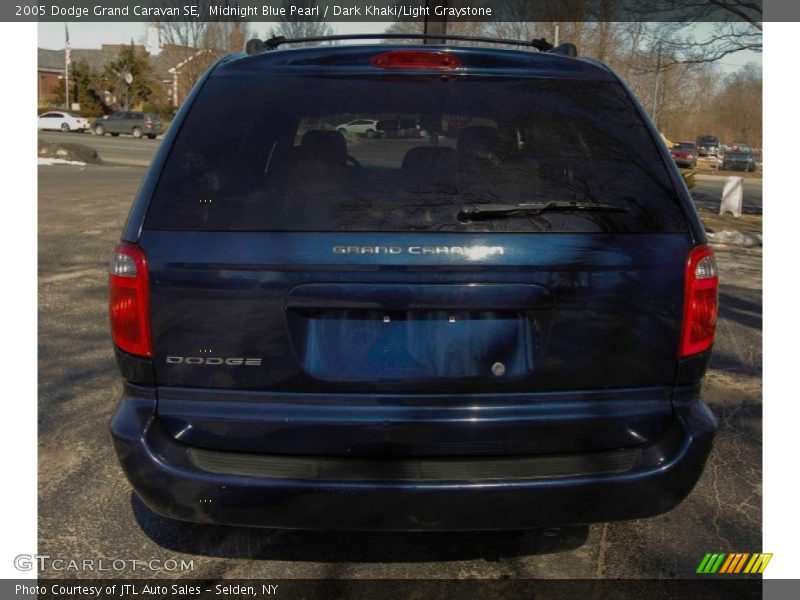 Midnight Blue Pearl / Dark Khaki/Light Graystone 2005 Dodge Grand Caravan SE