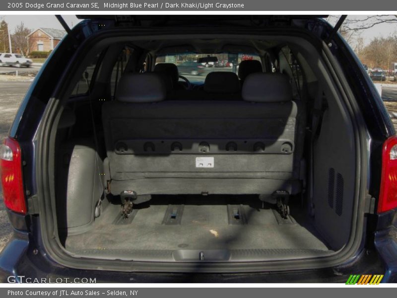 Midnight Blue Pearl / Dark Khaki/Light Graystone 2005 Dodge Grand Caravan SE