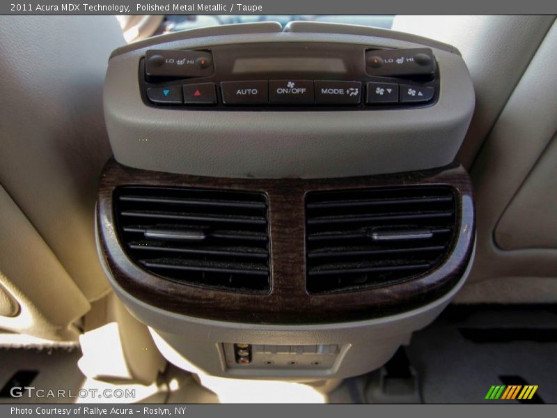 Polished Metal Metallic / Taupe 2011 Acura MDX Technology
