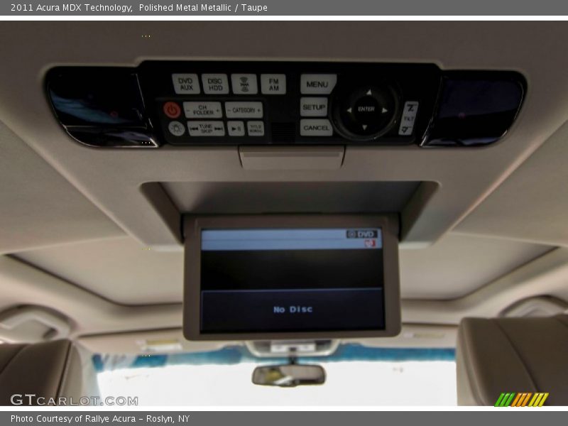Polished Metal Metallic / Taupe 2011 Acura MDX Technology
