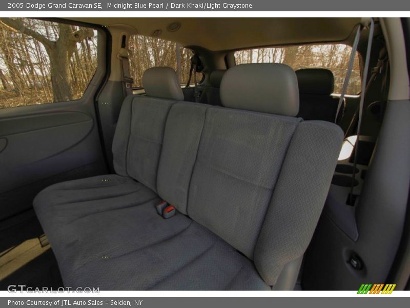 Midnight Blue Pearl / Dark Khaki/Light Graystone 2005 Dodge Grand Caravan SE