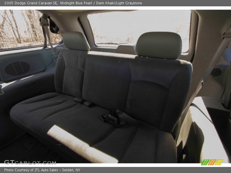 Midnight Blue Pearl / Dark Khaki/Light Graystone 2005 Dodge Grand Caravan SE