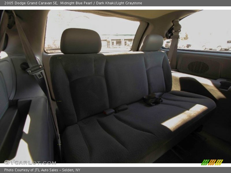 Midnight Blue Pearl / Dark Khaki/Light Graystone 2005 Dodge Grand Caravan SE