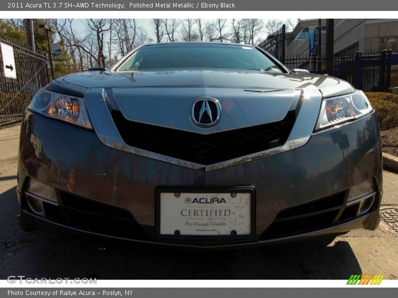 Polished Metal Metallic / Ebony Black 2011 Acura TL 3.7 SH-AWD Technology