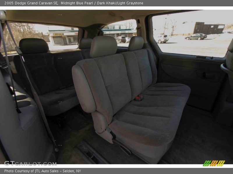 Midnight Blue Pearl / Dark Khaki/Light Graystone 2005 Dodge Grand Caravan SE
