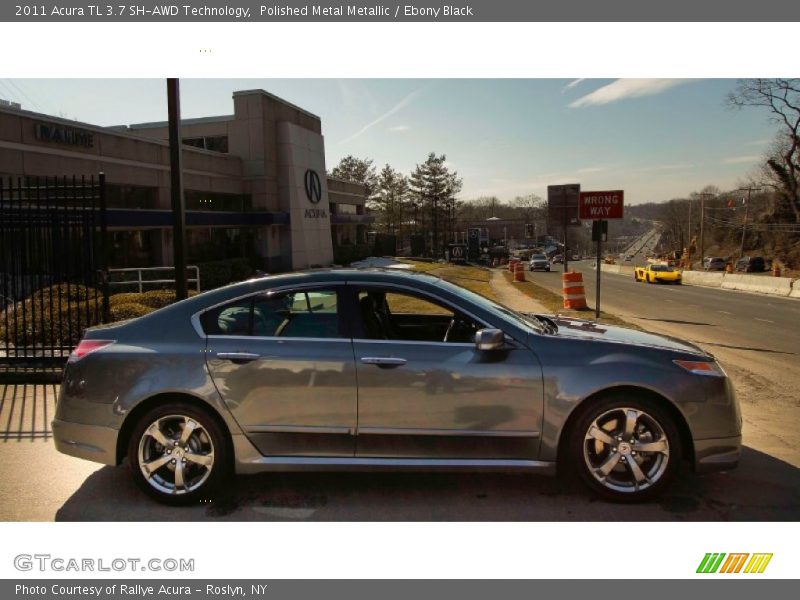 Polished Metal Metallic / Ebony Black 2011 Acura TL 3.7 SH-AWD Technology