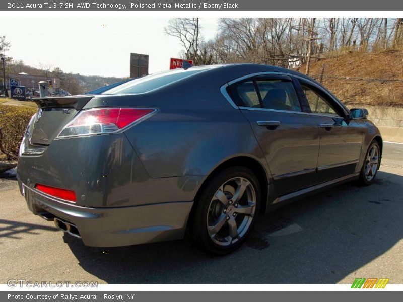 Polished Metal Metallic / Ebony Black 2011 Acura TL 3.7 SH-AWD Technology
