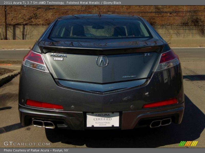 Polished Metal Metallic / Ebony Black 2011 Acura TL 3.7 SH-AWD Technology