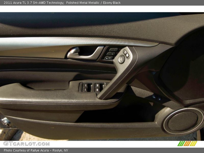 Polished Metal Metallic / Ebony Black 2011 Acura TL 3.7 SH-AWD Technology