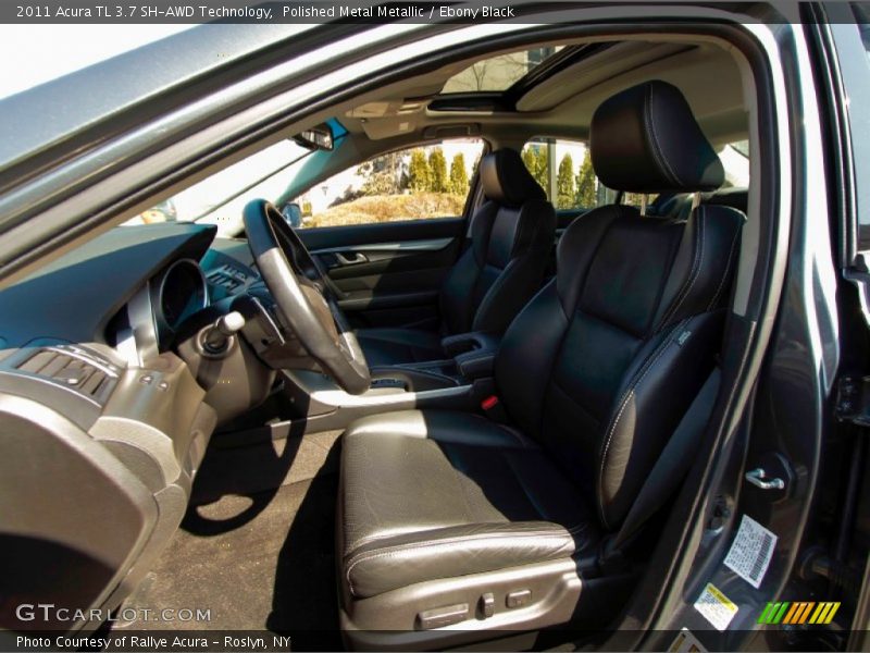 Polished Metal Metallic / Ebony Black 2011 Acura TL 3.7 SH-AWD Technology