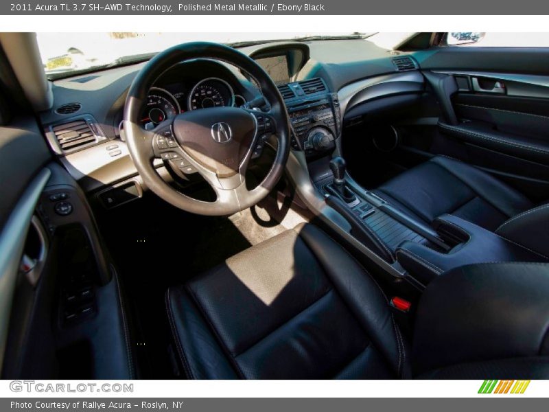 Polished Metal Metallic / Ebony Black 2011 Acura TL 3.7 SH-AWD Technology