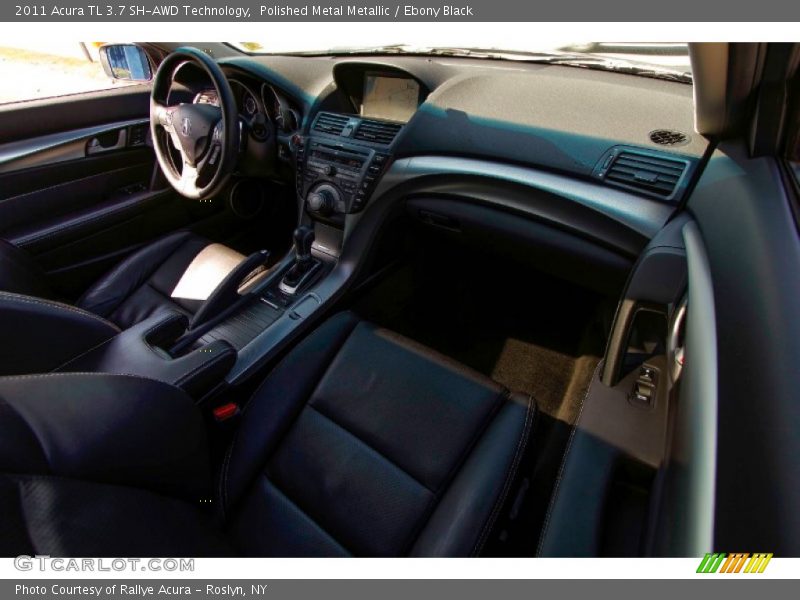 Polished Metal Metallic / Ebony Black 2011 Acura TL 3.7 SH-AWD Technology