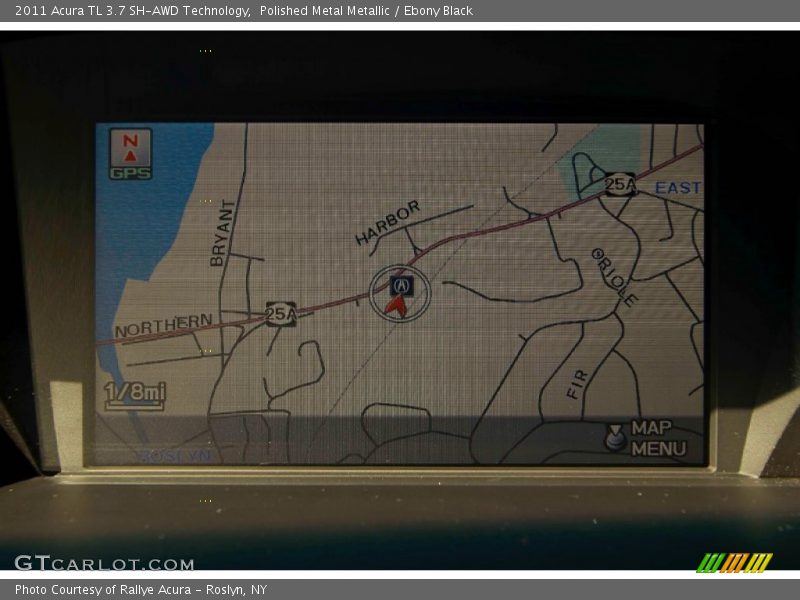 Polished Metal Metallic / Ebony Black 2011 Acura TL 3.7 SH-AWD Technology