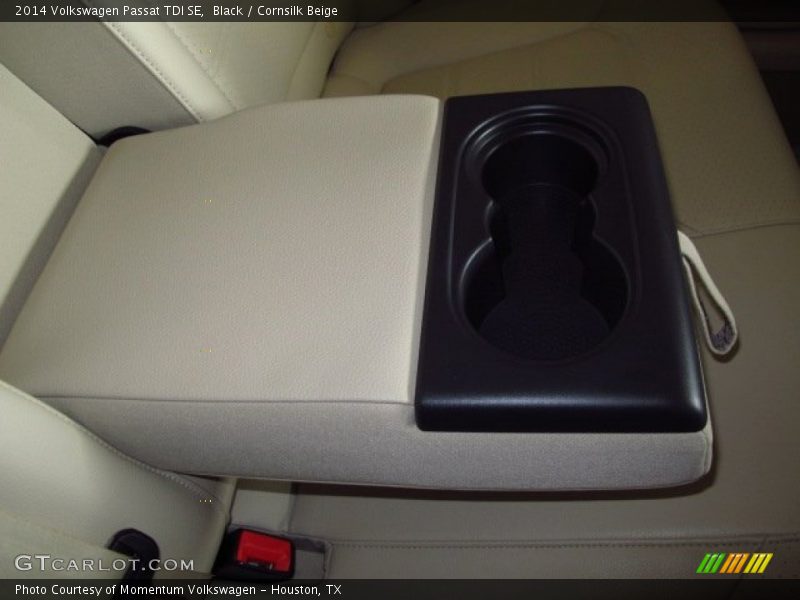 Black / Cornsilk Beige 2014 Volkswagen Passat TDI SE